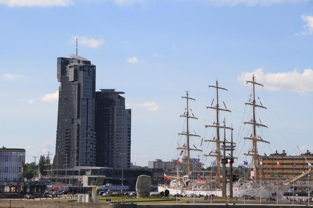 Sea Towers Apartment Gdynia Luaran gambar